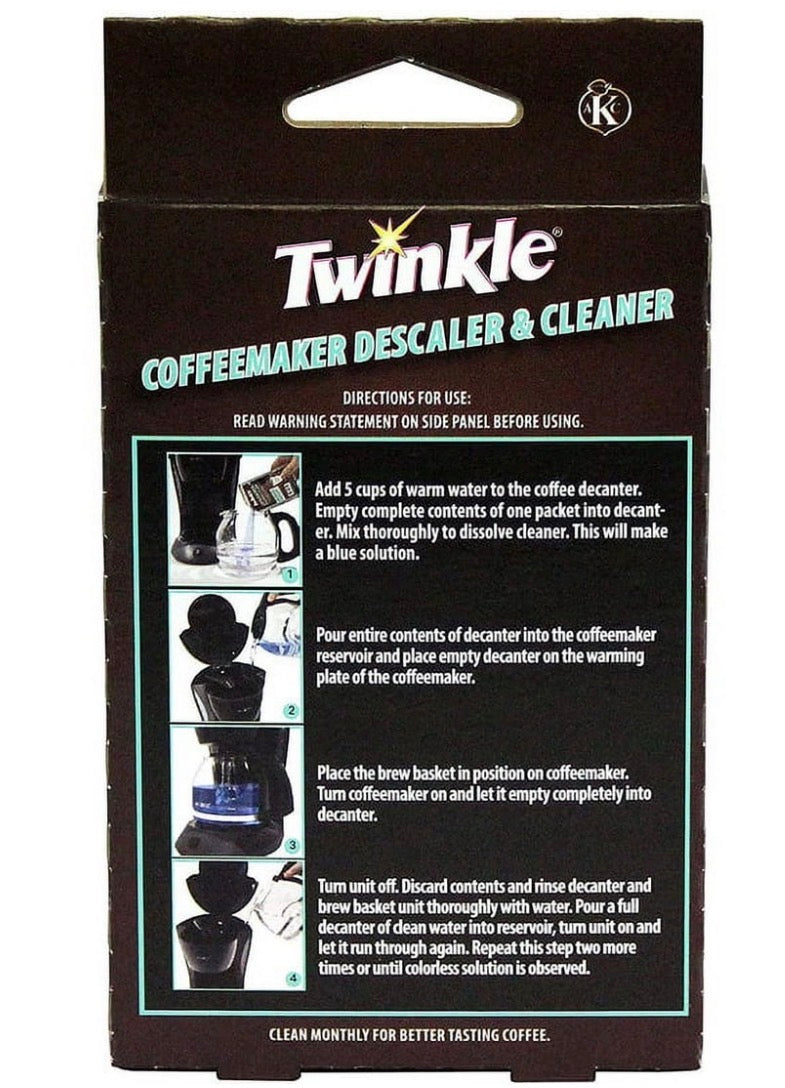 Twinkle Coffeemaker Cleaner & Descaler