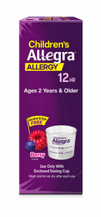 Children's Allegra Dye-Free 12-Hour Allergy Relief Liquid, 4 fl oz