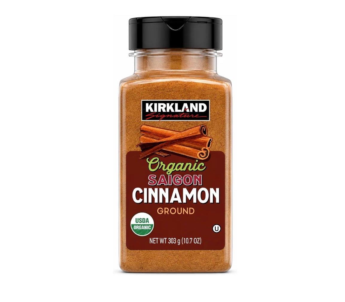 Kirkland Signature Organic Ground Saigon Cinnamon, 10.7 oz