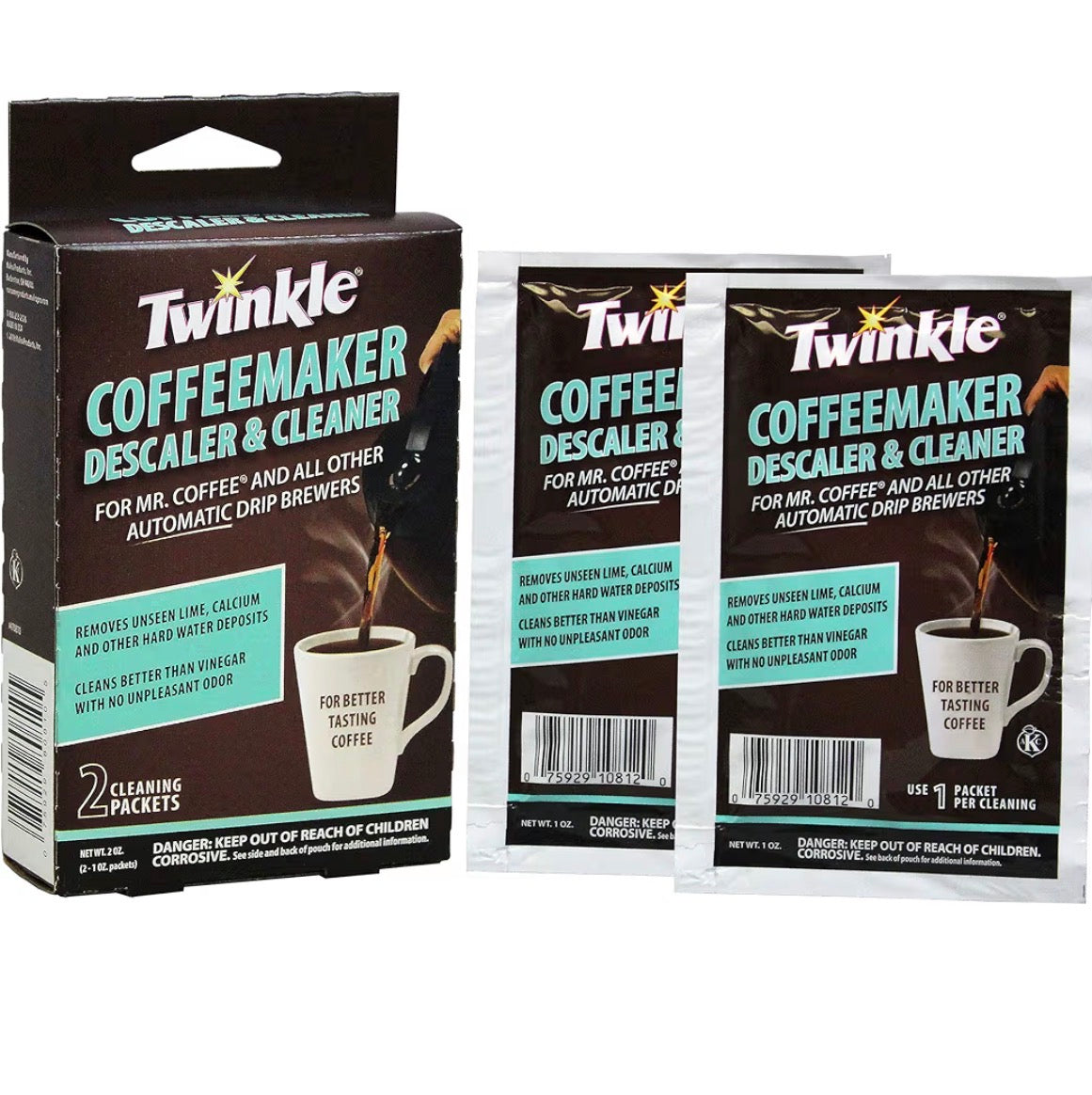 Twinkle Coffeemaker Cleaner & Descaler