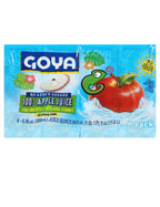 Goya No Added Sugars 100% Apple Juice, 6.76 fl oz, 8 Count