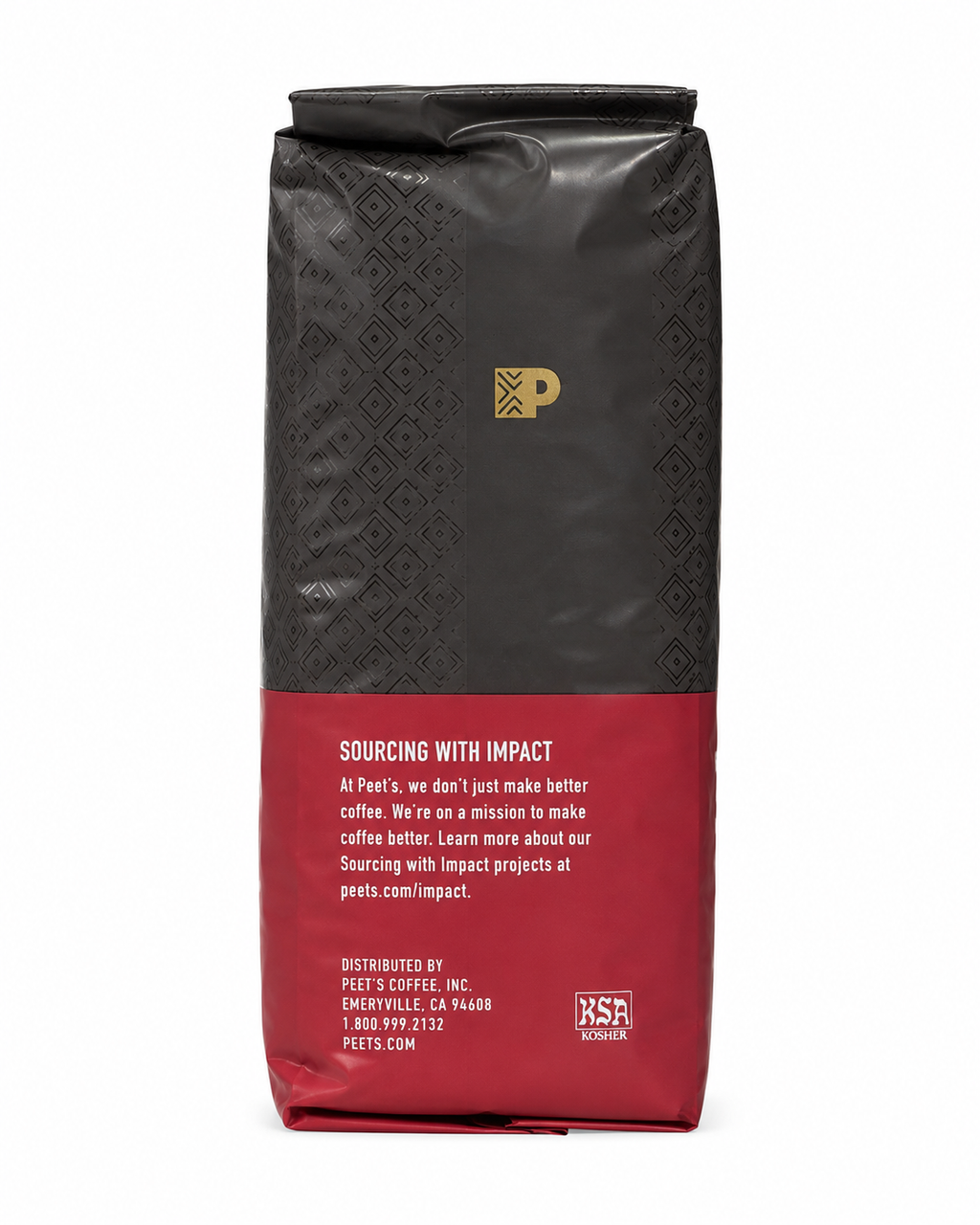 Peet’s Major Dickason’s Blend Whole Bean Coffee, Dark Roast, 32 oz