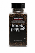 Kirkland Signature Whole Black Peppercorn Grinder, 14.1 oz