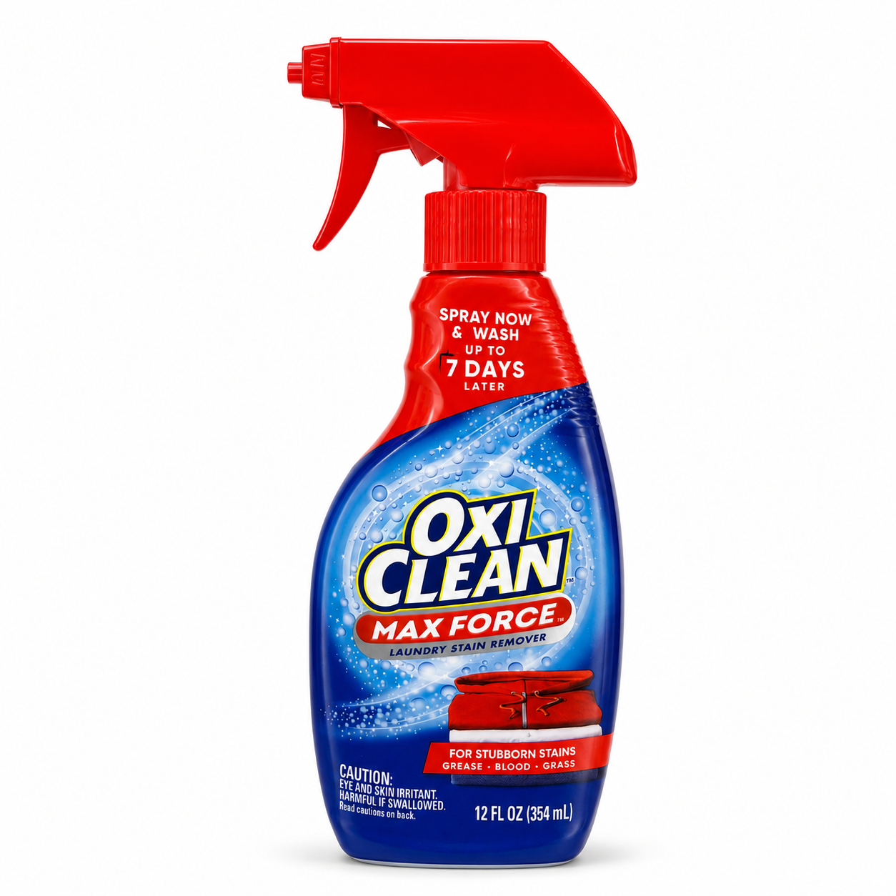 OxiClean Max Force Laundry Stain Remover Spray, 12 fl oz