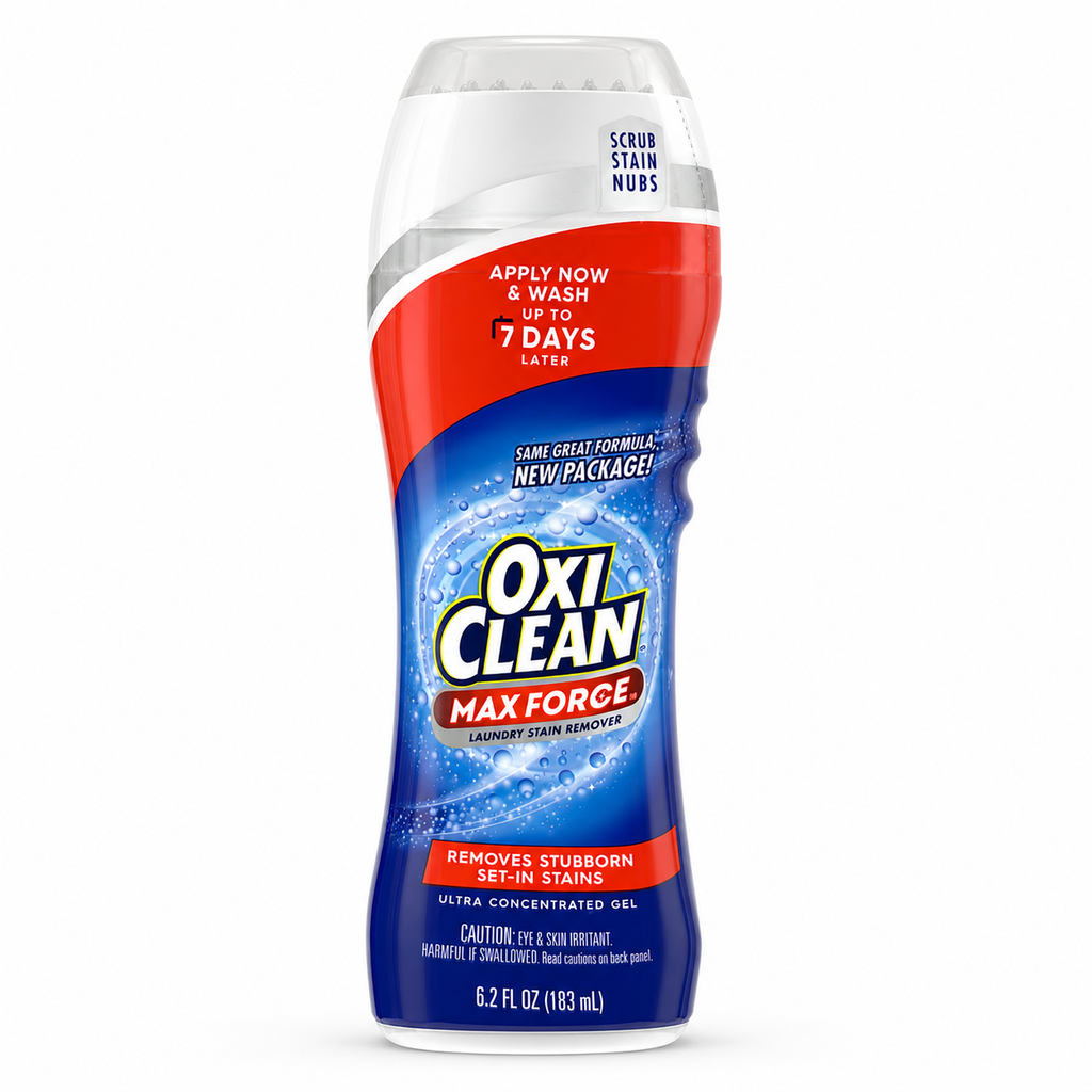 OxiClean Max Force Laundry Stain Remover Gel Stick, 6.2 fl oz
