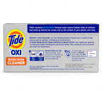 Tide + Oxi Washing Machine Cleaner, 4 Month Supply, 4 Pouches, 10.5 oz