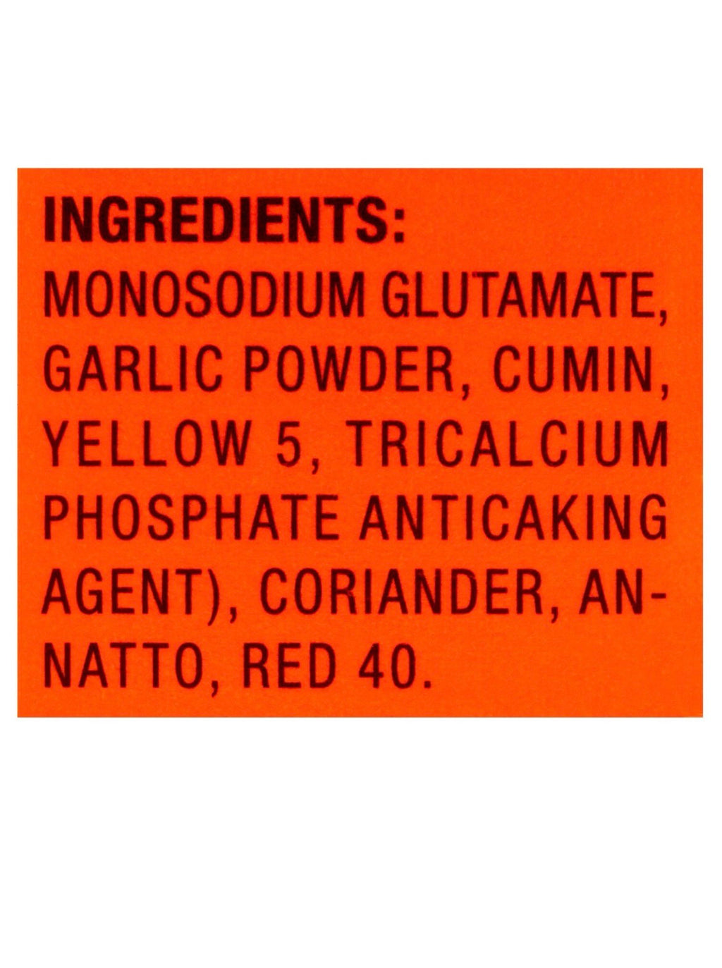 Goya Sazón No Salt Added Coriander & Annatto Seasoning, 36 Count, 6.33 oz