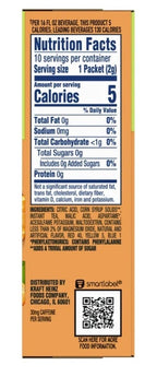Crystal Light Peach Iced Tea On-The-Go Drink Mix, 10 Packets, 0.7 oz