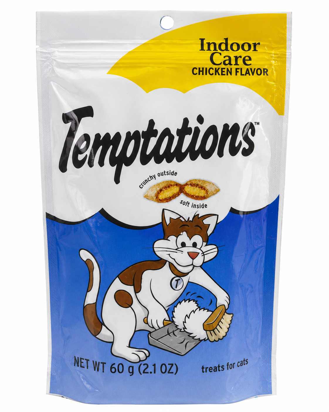Temptations Cat Treats Indoor Care Chicken Flavor, 2.1 oz
