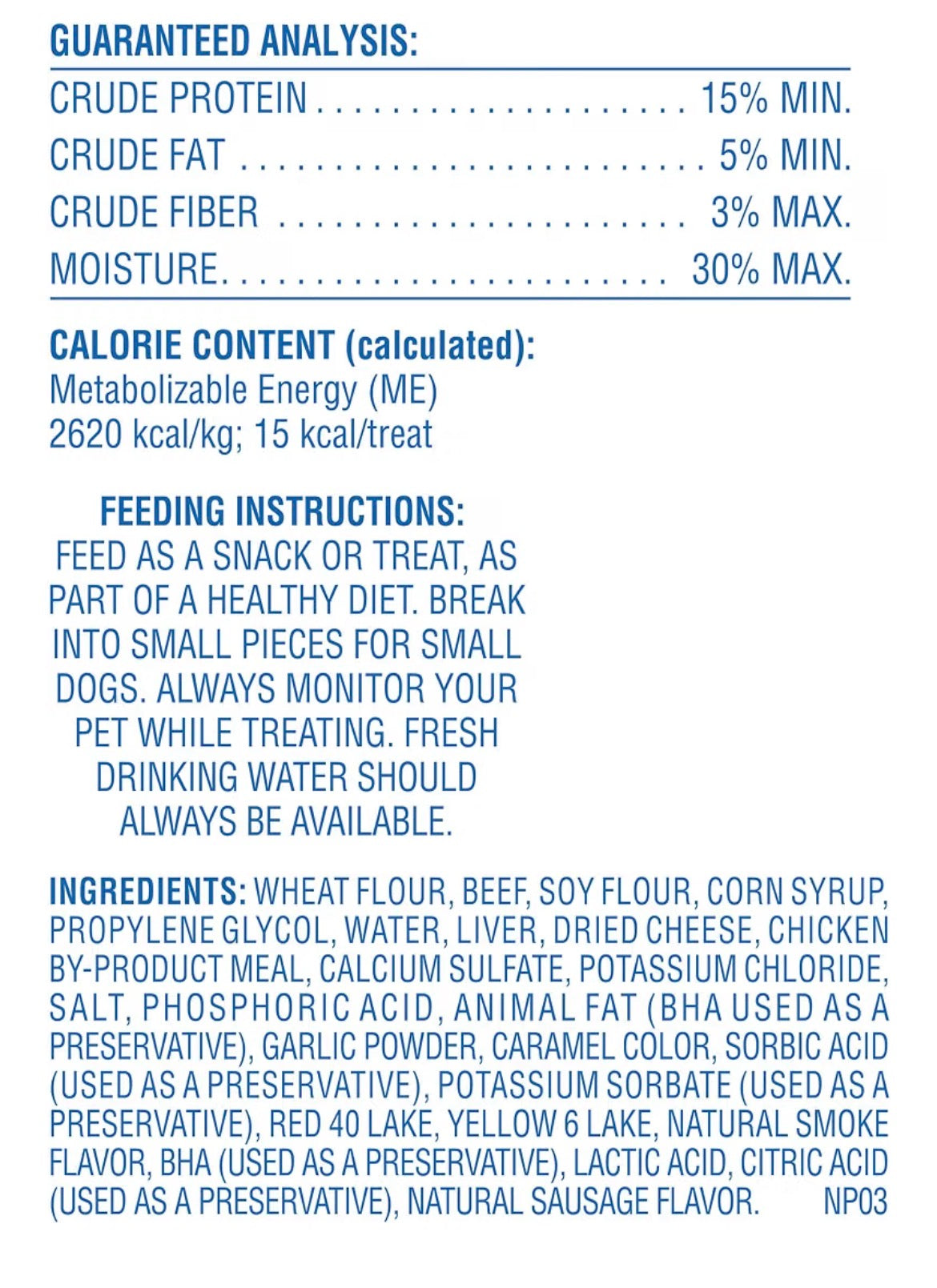 Canine Carry Outs Sausage Links Beef Flavor Dog Treats, 5 oz