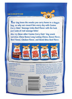 Petiscos para Cachorros Canine Carry Outs Sausage Links Sabor Carne Bovina, 127g