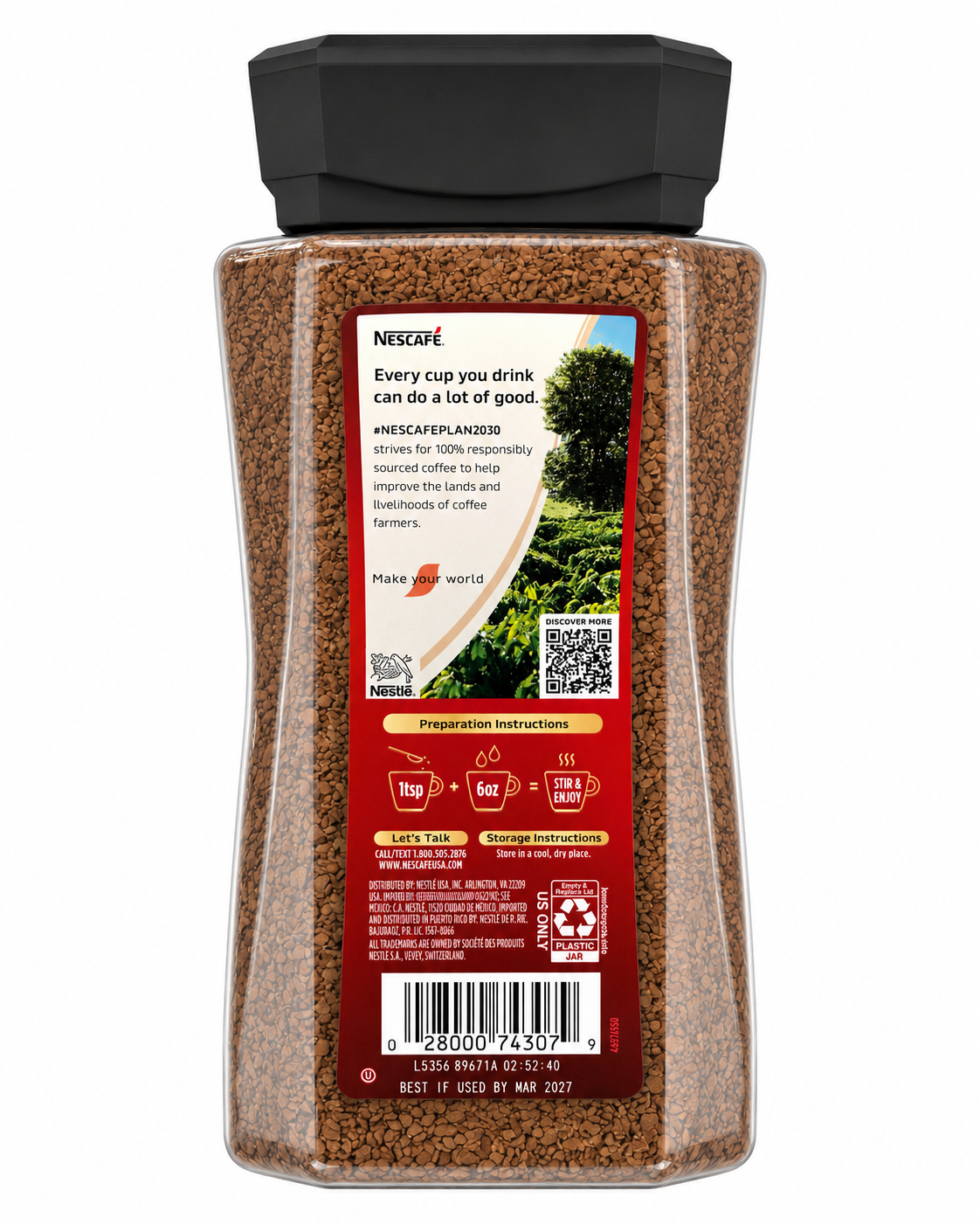 Nescafé Taster’s Choice House Blend Instant Coffee, 14 oz