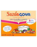 Sazón Goya Coriander & Annatto Seasoning, 8 Count, 1.41 oz