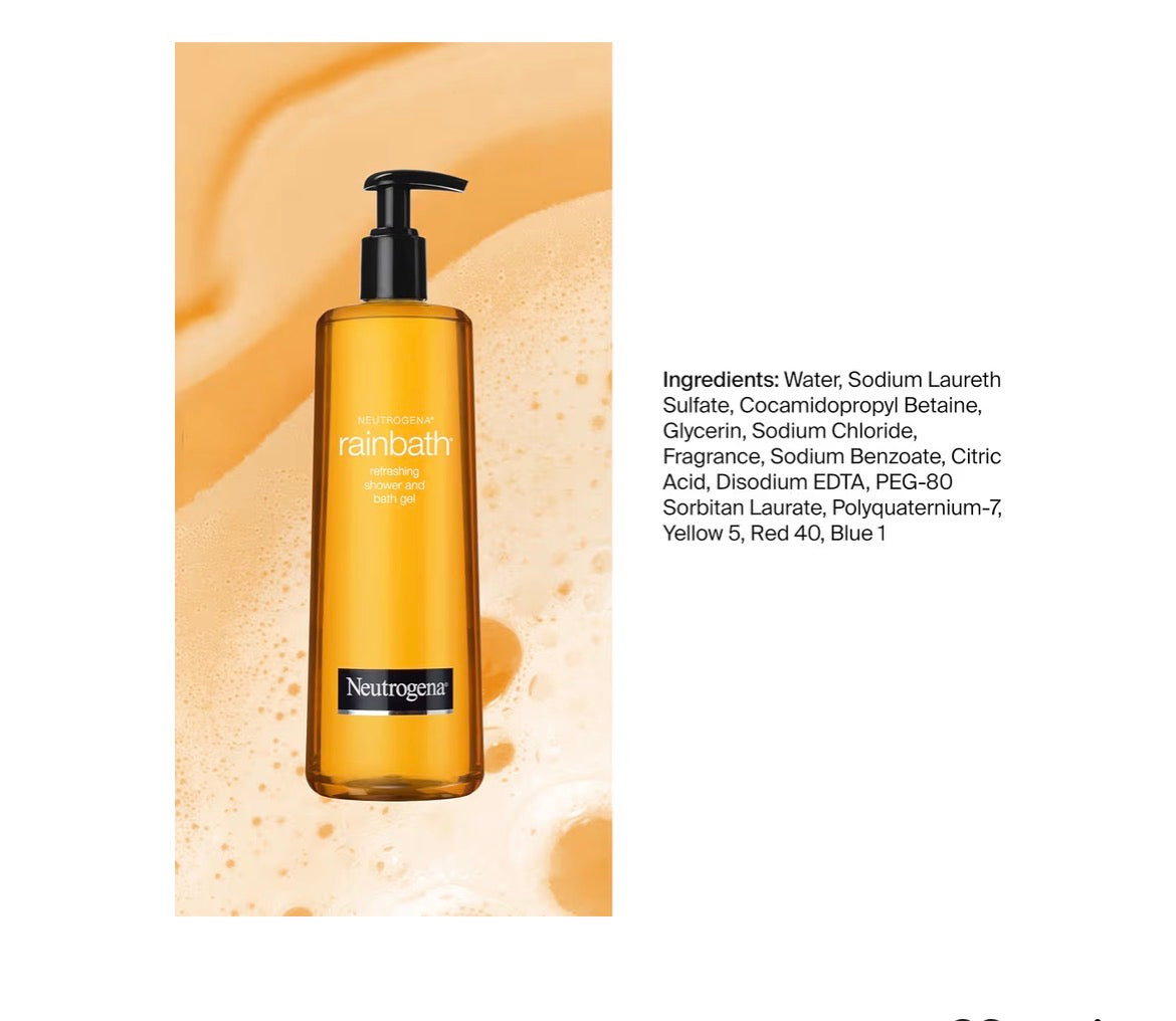 Neutrogena Rainbath Refreshing Shower and Bath Gel, 40 oz.