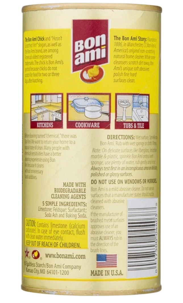 Bon Ami Powder Cleanser, 14 oz