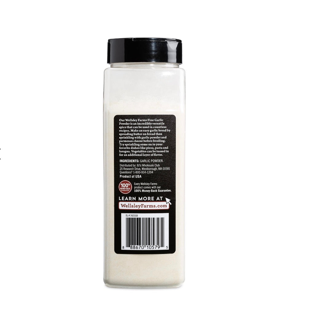 Wellsley Farms Garlic Powder, 20.2 oz