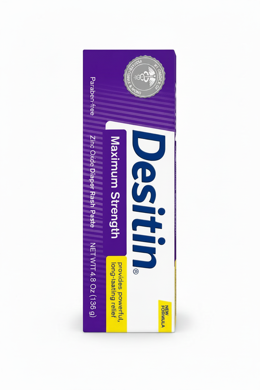 Desitin Maximum Strength Original Diaper Rash Paste, 4.8 oz