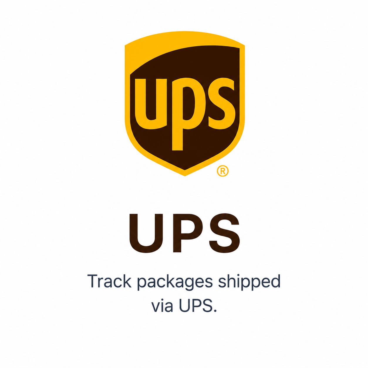 UPS package tracking